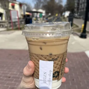 Cold brew latte
