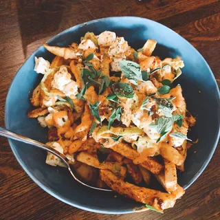 Smothered Greek Fries