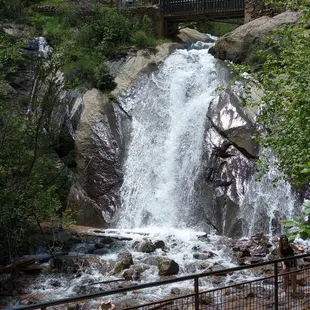 Lower falls at Helen Hunt Waterfall