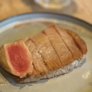 Seared ahi tuna