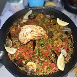 Seafood Paella
