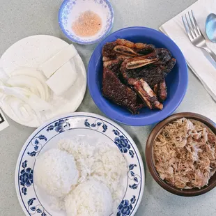 Menu B: Kalua Pig And Pipikaula Short Ribs