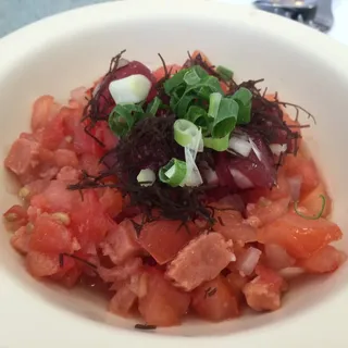 Lomi Salmon With Raw Fish & Limu