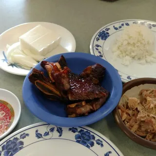 Kalua Pig And Pipikaula Short Ribs