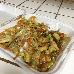 Almond Chicken Dinner Combo