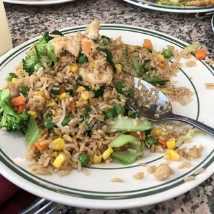 Fried Chicken Fried Rice