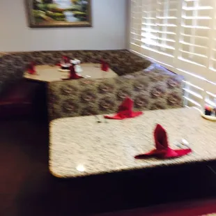 This is the dining area which is great.