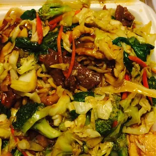 Pan fried Chow mein