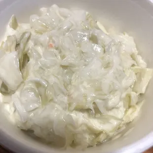 Coleslaw (sweet and delightful)