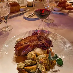 Veal porterhouse