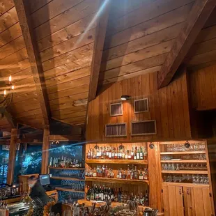 Inside bar area