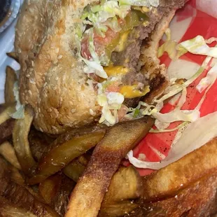 Cheeseburger and Fries: $13.00 (5/28/2024)