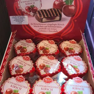 Black Forest Gilled Chocolates from Germany   07-05-2023