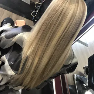 Beautiful blonde hair