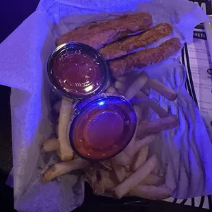 Chicken tenders &amp; fries