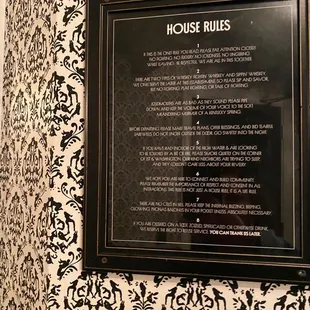 Bathroom "Rules"