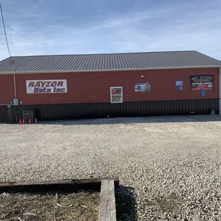 the outside of the building