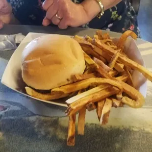 My wife&apos;s burger