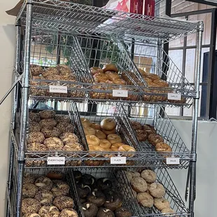 Fresh bagels