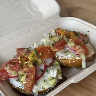 Citrus bagel