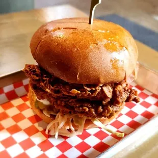 Fried chicken sandwich