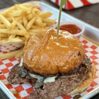 Hella Shroomin Burger