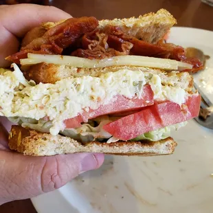 Chicken salad sandwich