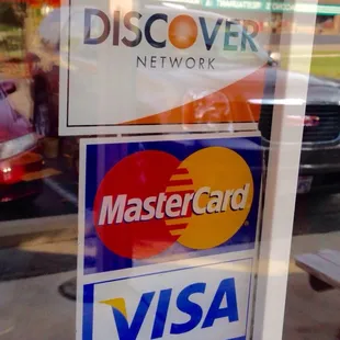 Plastic accepted, but no military discount. EVERY check gets a 5% surcharge. See my tip.