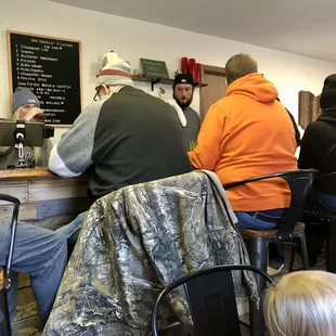 Great bar seats and even better bar tenders!
