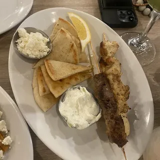 Souvlaki Skewers Appetizer