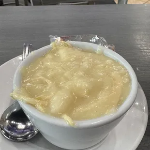 Chicken dumpling soup
