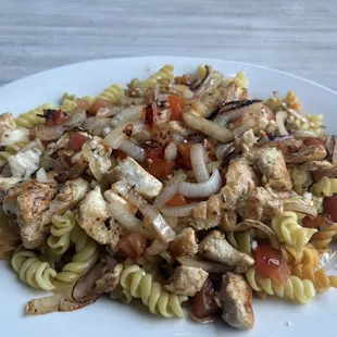 Warm  Chicken Pasta