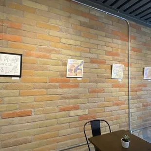 Local art wall...