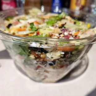 Mixed chicken salad