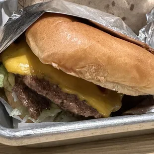 Bacon jam burger
