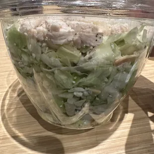 Apple Almond Chicken Salad Meal