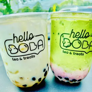 Boba drinks