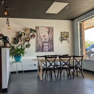 Nice use of space it&apos;s a chill place to hang out and have a coffee