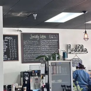 latte menu