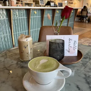 Hot Matcha Latte