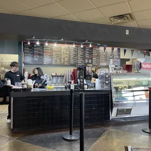 Menu and ordering station