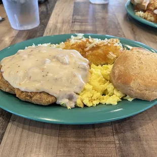 Chicken Fried Steak Burrito