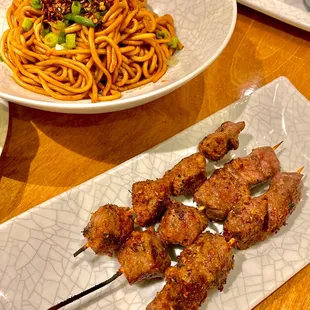 Beef Chuan'r Skewers
