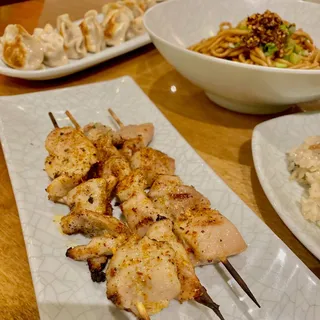 Chicken Chaun'r Skewers