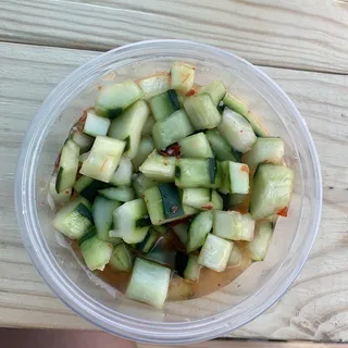 Pickled Smashed Cucumbers