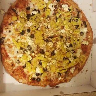 Large Chicken pizza
