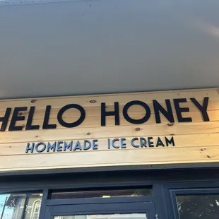 Outside sign