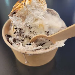 Toasted marshmallow always!