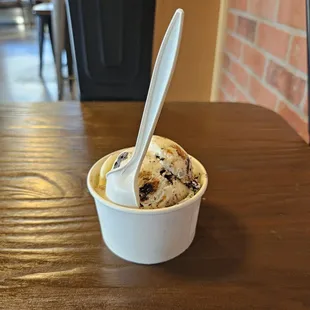 Cookies and Biscoff Ice Cream