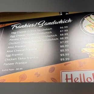 Good menu